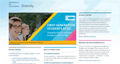Desktop Screenshot of diversity.universityofcalifornia.edu