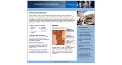 Desktop Screenshot of extension.universityofcalifornia.edu