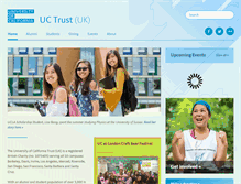 Tablet Screenshot of london.universityofcalifornia.edu